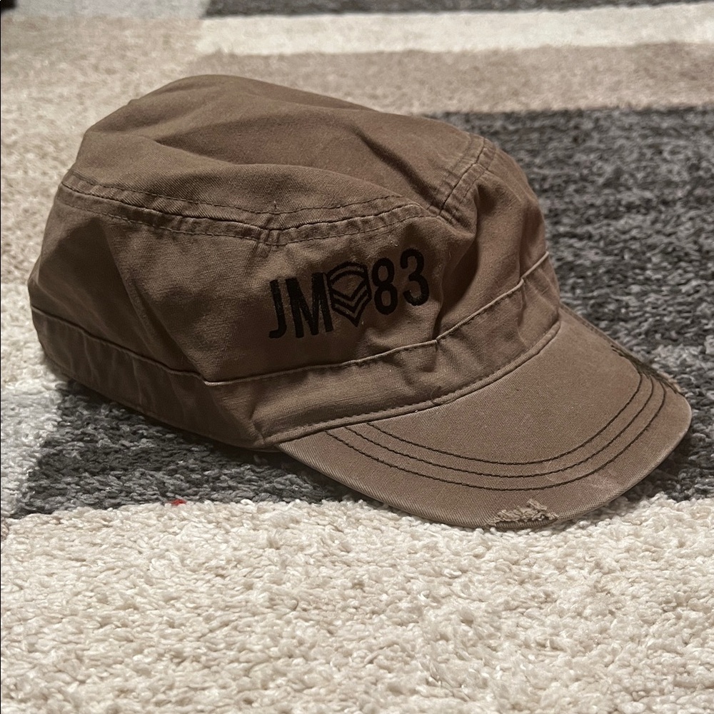 John Mayer Local 83 distressed fatigue hat, army green, GUC!